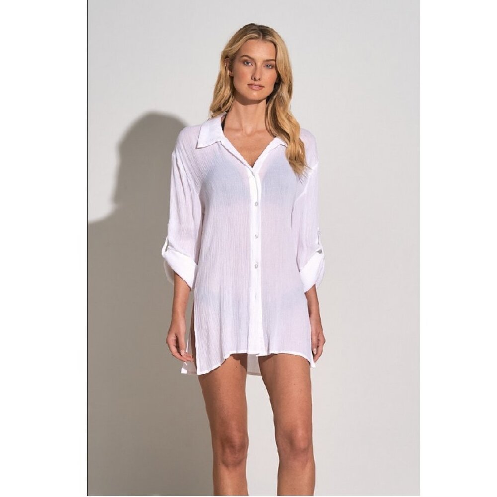 Elan Women’s Button Down Shirtdress